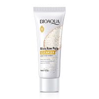 Пенка для умывания с экстрактом риса Bioaqua Rice Raw Pulp Cleanser 100g